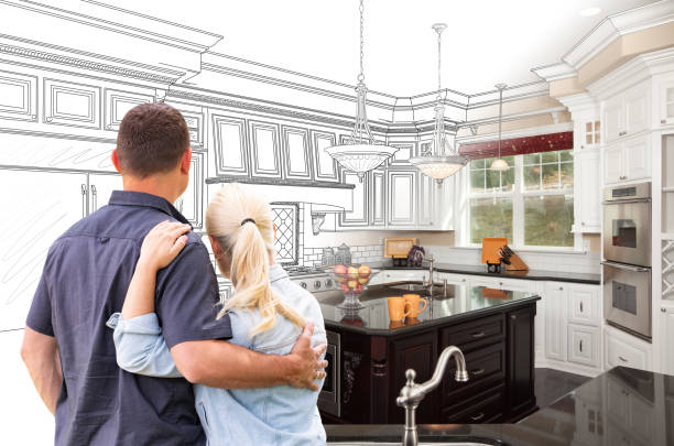 Professional Kitchen Remodeling technician working in Glen Burnie, MD
